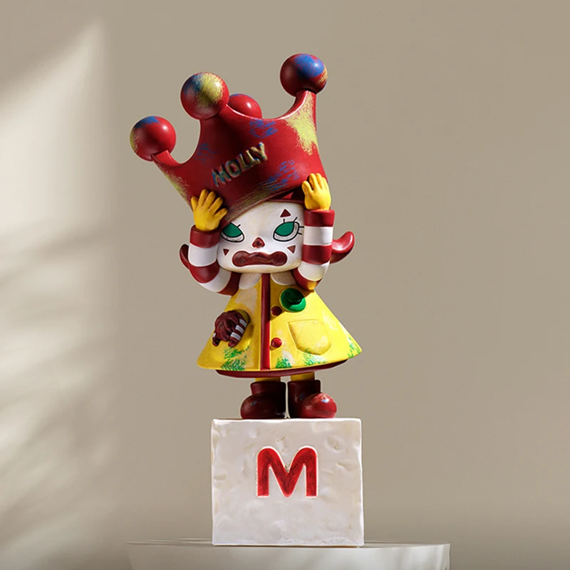 Model Kit Anime Girl - POP MART MOLLY Statue di anniversario