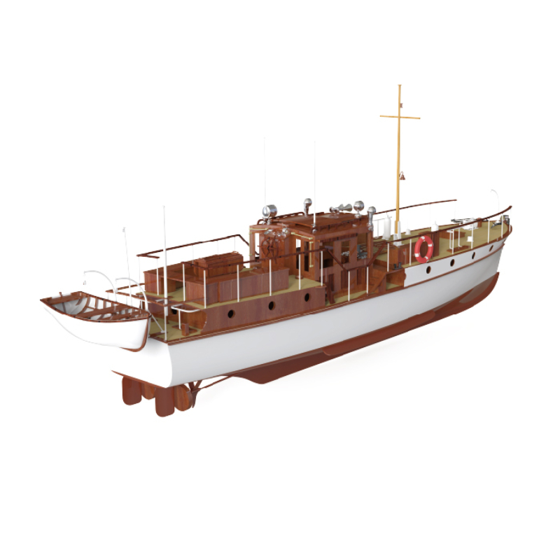 Barca telecomandata 880mm 1/18 - Model Kit Yacht recensione e prezzo