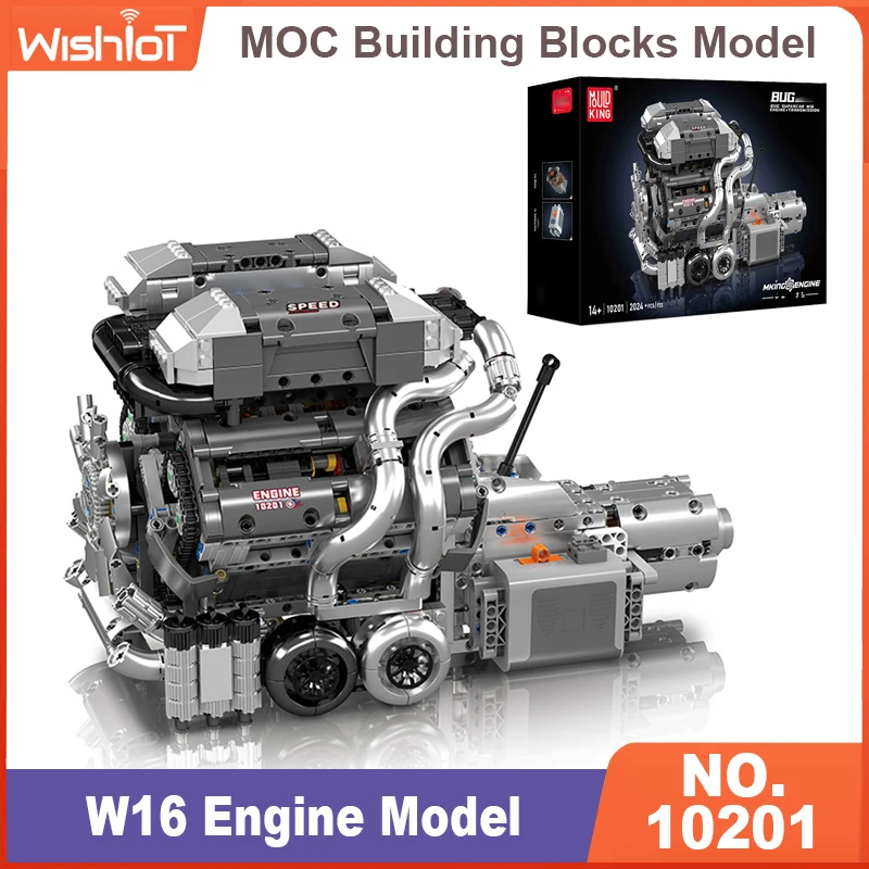 Mould King 10201 Kit Motore Au - Model Kit Engine recensione e prezzo